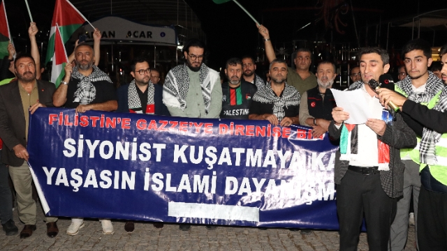 AGD’den Özgür Filistin yürüyüşü