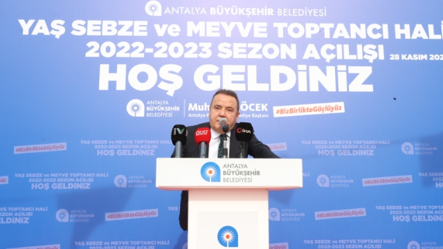 Antalya Hali'nde yeni sezon açıldı