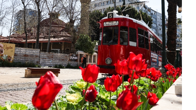 Antalya lalelerle rengârenk