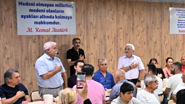 “Biz her zaman mazlumun yanındayız”