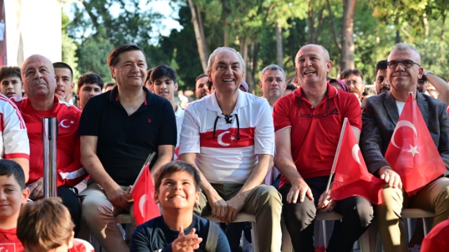 Dokumapark’ta milli heyecan