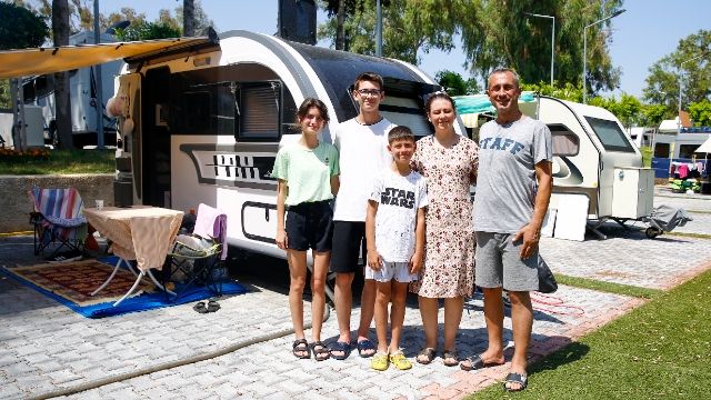 Karavan Park’a tatilci akını