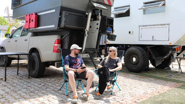 Karavan Park’ta bayram yoğunluğu
