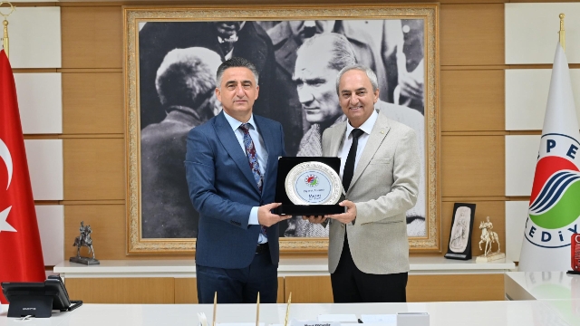 Kaymakam Dervişoğlu’ndan Başkan Kocagöz’e ziyaret