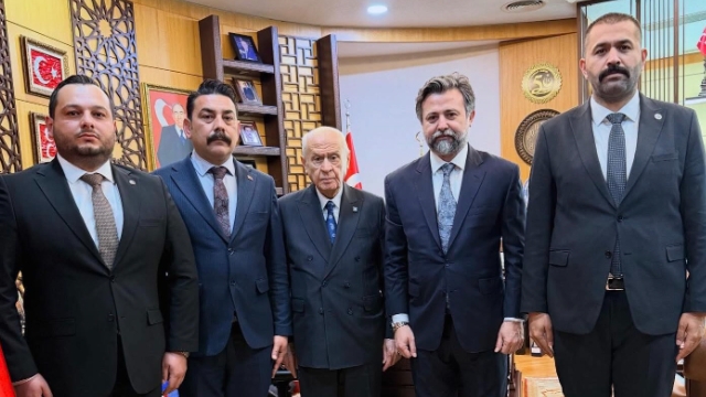 MHP Antalya Yönetimi Devlet Bahçeli'yi ziyaret etti