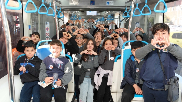 Minikler Antray’ın tarihine yolculuk yaptı