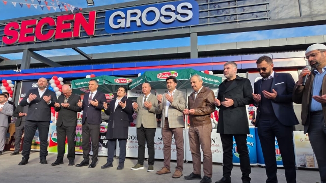 Secen Gross 5. Şubesi dualarla açıldı