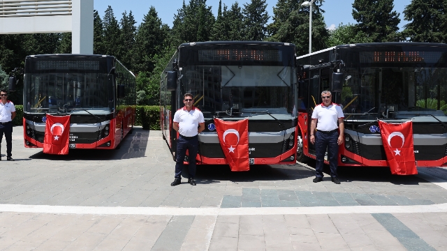 Ulaşıma 62 yeni otobüs