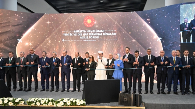 Yeni Terminal binaları açıldı