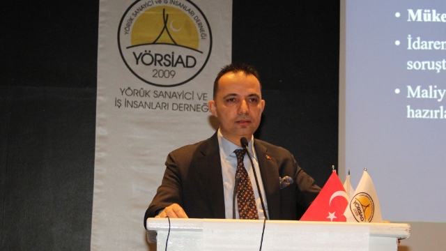 YÖRSİAD'ın konuğu Emre Gök